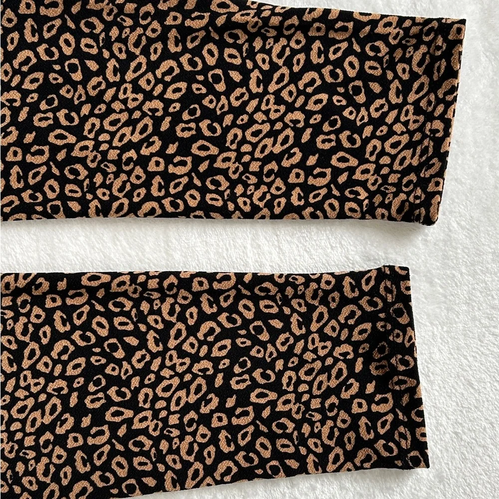 ADRIANNA PAPELL Animal Print Women’s‎ Blouse - Picture 5 of 11